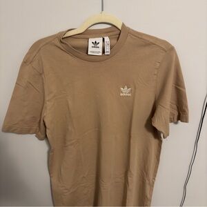adidas Original’s Adicolor Trefoil Essentials Tee - Beige H34634